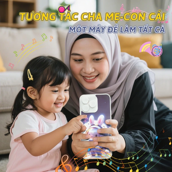 Một trong những sản phẩm được thiết kế nhằm cân bằng giữa giải trí và giáo dục là Điện thoại đồ chơi trẻ em nội dung giáo dục phong phú. (Ảnh 5) Một trong những sản phẩm được thiết kế nhằm cân bằng giữa giải trí và giáo dục là Điện thoại đồ chơi trẻ em nội dung giáo dục phong phú. (Ảnh 5)