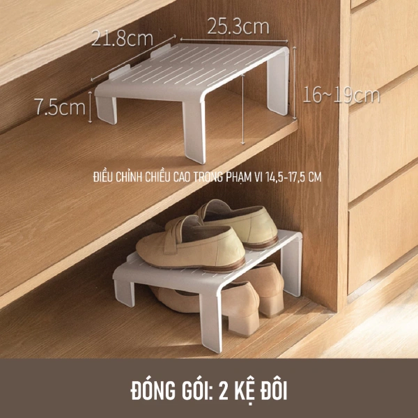 Thực tế sau khi dùng kệ giày điều chỉnh độ cao: không gian tủ giày rộng hơn nhưng vẫn còn những bất ngờ - Ảnh 3