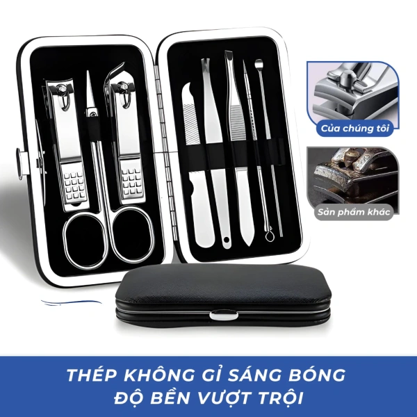 Sau mỗi lần sử dụng, nên rửa kềm bằng nước ấm và xà phòng nhẹ, sau đó dùng khăn khô sạch lau khô hoàn toàn. (Ảnh 4) Sau mỗi lần sử dụng, nên rửa kềm bằng nước ấm và xà phòng nhẹ, sau đó dùng khăn khô sạch lau khô hoàn toàn. (Ảnh 4)
