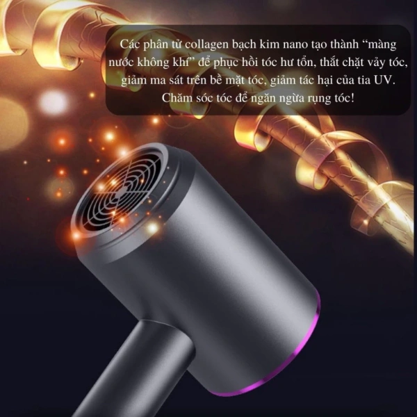 Thực tế sau khi dùng máy sấy tóc 2 chiều công suất lớn ba chế độ: thời gian sấy ngắn hơn, tóc ít hư tổn hơn - Ảnh 2 Thực tế sau khi dùng máy sấy tóc 2 chiều công suất lớn ba chế độ: thời gian sấy ngắn hơn, tóc ít hư tổn hơn - Ảnh 2