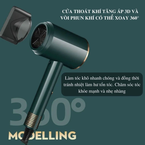 Mặc dù công suất 2000W có vẻ lớn hơn, thời gian hoạt động ngắn (khoảng 2 phút) đồng nghĩa với chi phí điện tiêu thụ thực tế chỉ khoảng 0,11 kWh mỗi lần sấy. (Ảnh 5) Mặc dù công suất 2000W có vẻ lớn hơn, thời gian hoạt động ngắn (khoảng 2 phút) đồng nghĩa với chi phí điện tiêu thụ thực tế chỉ khoảng 0,11 kWh mỗi lần sấy. (Ảnh 5)