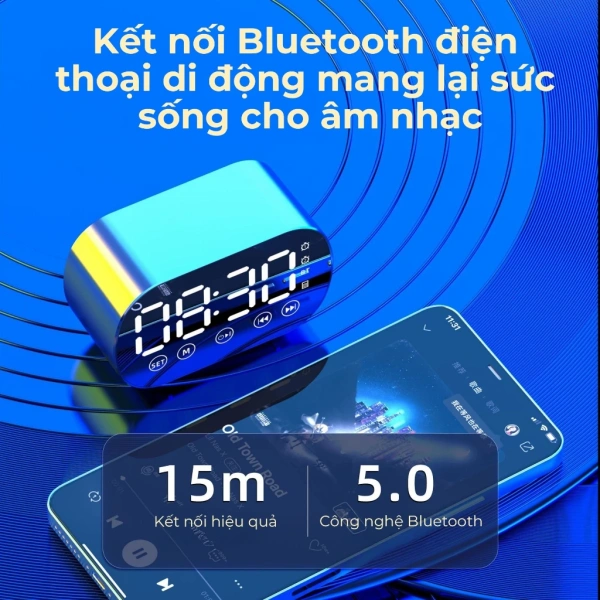 Thiết kế có khuy và mặt phẳng mỏng cho phép dùng loa như một giá đỡ điện thoại, giúp vừa nghe nhạc vừa xem video mà không cần cầm tay. (Ảnh 3)