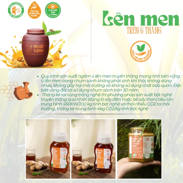 Trên thị trường hiện có một sản phẩm đáp ứng tiêu chuẩn trên, Cốt Nghệ Sành ủ mật ong giàu curcumin (350ml). (Ảnh 3) Trên thị trường hiện có một sản phẩm đáp ứng tiêu chuẩn trên, Cốt Nghệ Sành ủ mật ong giàu curcumin (350ml). (Ảnh 3)
