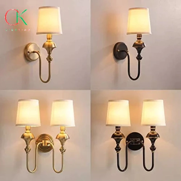 Ánh sáng ấm áp của đèn tường phong cách Bắc Âu khiến góc phòng ngủ và hành lang nhỏ bỗng trở nên rộng rãi hơn.