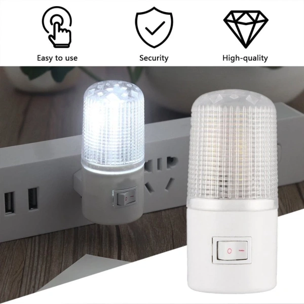 Ánh sáng nhẹ của đèn ngủ 3W tiết kiệm điện: vừa đủ không gây chói, lại giảm đáng kể chi phí điện mỗi tháng