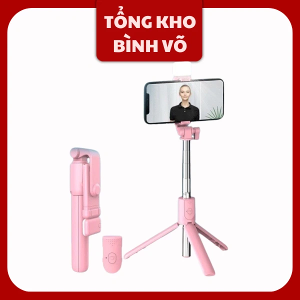 Ánh sáng yếu trong góc phòng, gậy chụp ảnh 3 chân có đèn LED thực sự cải thiện chất lượng selfie