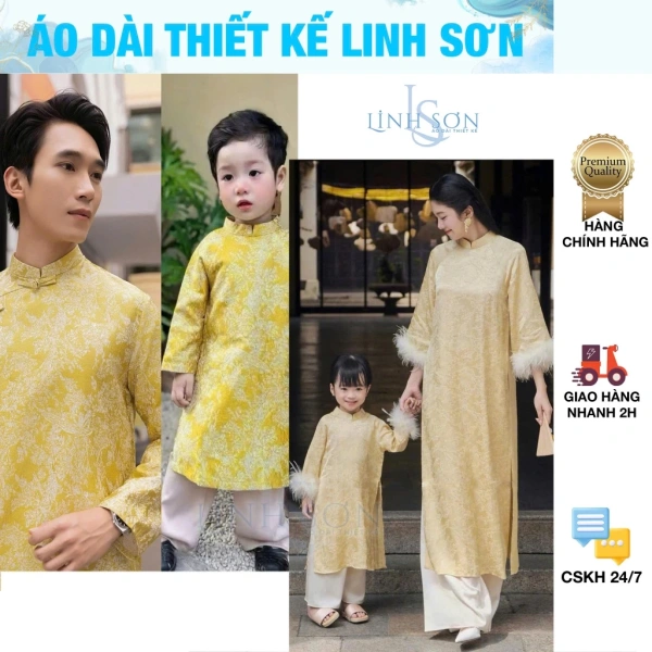 Áo dài gấm vàng lộng lẫy trong tiệc, nhưng cách chăm sóc lại khiến nhiều gia đình bất ngờ