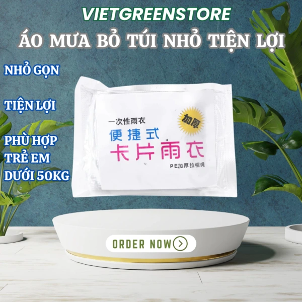 Áo mưa mini nén gọn nhẹ cho người dưới 50 kg: Khi tiện lợi trong túi, khả năng chịu gió vẫn là bẫy bất ngờ