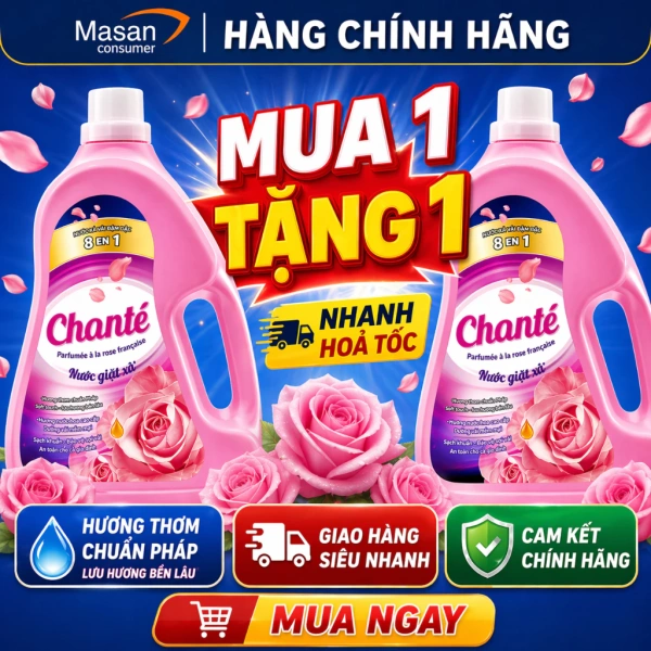 Áo sáng màu, hương thơm lâu – khi kỳ vọng vào nước giặt xả hoa hồng gặp thực tế sạch sâu
