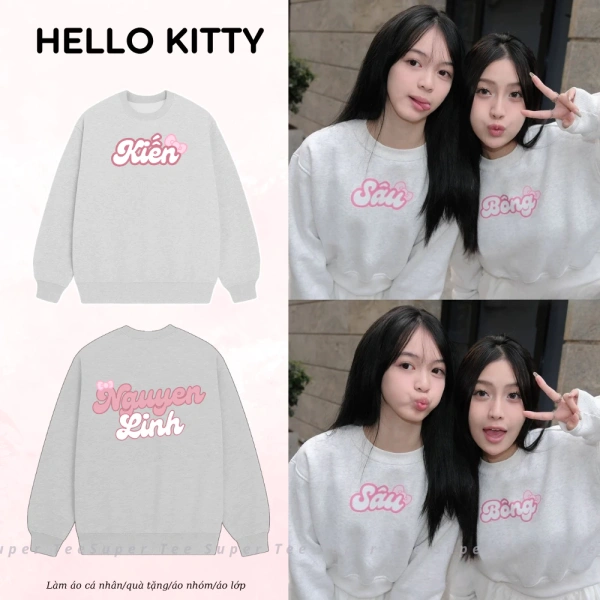 Áo sweater in tên làm gắn kết đồng đội trong dịp Tết, nhưng cách giặt còn khiến nhiều người bối rối