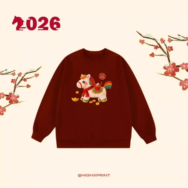 Áo sweater rộng mùa Tết 2026 mang cảm giác thoải mái nhưng lại làm việc xếp lớp trở nên bất ngờ khó khăn