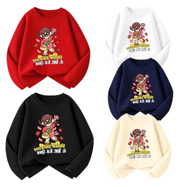 Áo thun dài tay cotton mềm mát có thực sự thoải mái suốt cả ngày Tết?