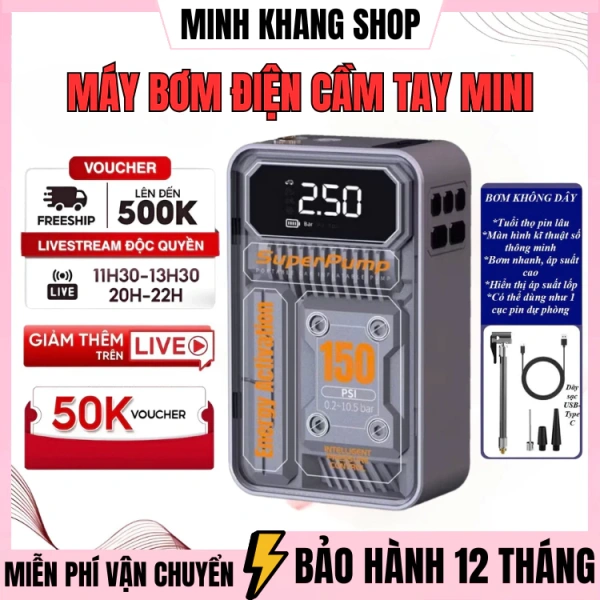 Ba chức năng bơm hơi, sạc dự phòng và đèn pin trong một thiết bị: thời lượng pin ngắn khiến người lái phải cân nhắc lại