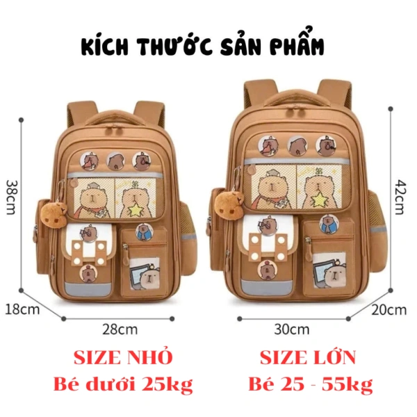Balo học sinh tiểu học siêu nhẹ, không thấm nước, khóa an toàn – Khi sự nhẹ nhàng gặp nhu cầu bảo vệ đồ dùng hàng ngày