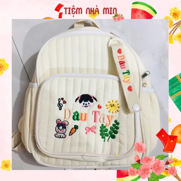 Balo thêu tên bé khiến các bậc cha mẹ nhận ra việc giữ gìn màu sắc chần bông thực sự khó hơn mong đợi