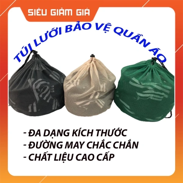 Bạn sẽ ngạc nhiên khi khám phá cách một chiếc túi giặt lưới giảm hư hại quần áo trong máy‎