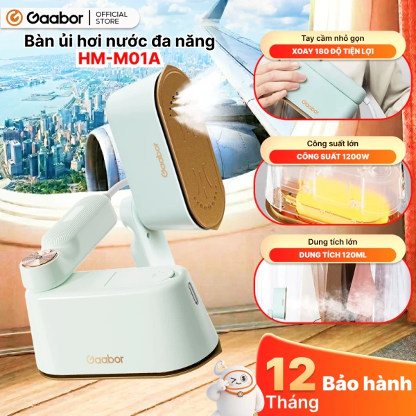Bàn ủi cầm tay gọn nhẹ khiến việc chuẩn bị đồ công tác nhanh hơn đáng kể – một chi tiết ít người để ý.