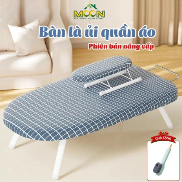 Bàn ủi gấp gọn giúp ngăn ngừa bỏng tay khi ủi đồ trong góc bếp hẹp