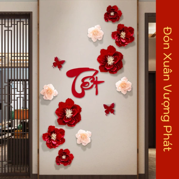 Băng dính kèm quạt giấy đỏ thường bị bỏ qua, nhưng lại quyết định vẻ đẹp và an toàn trong không gian đón Tết 2026.