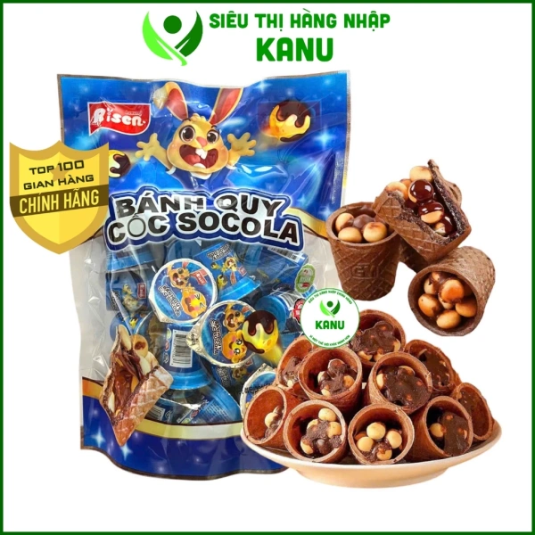 Bánh quy cốc socola cho bé: Niềm vui ăn vặt ngọt ngào nhưng lại làm phụ huynh lo lắng về lượng đường.