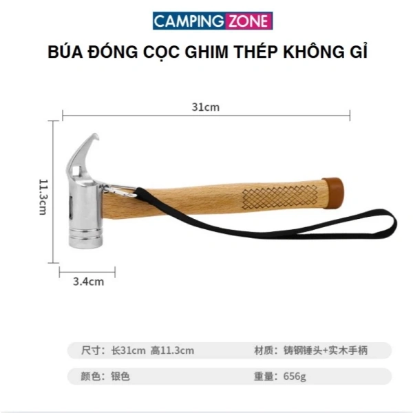 Bão đêm trại: tại sao chỉ thép không gỉ mới giữ chặt neo lều và cắm trại bền bỉ