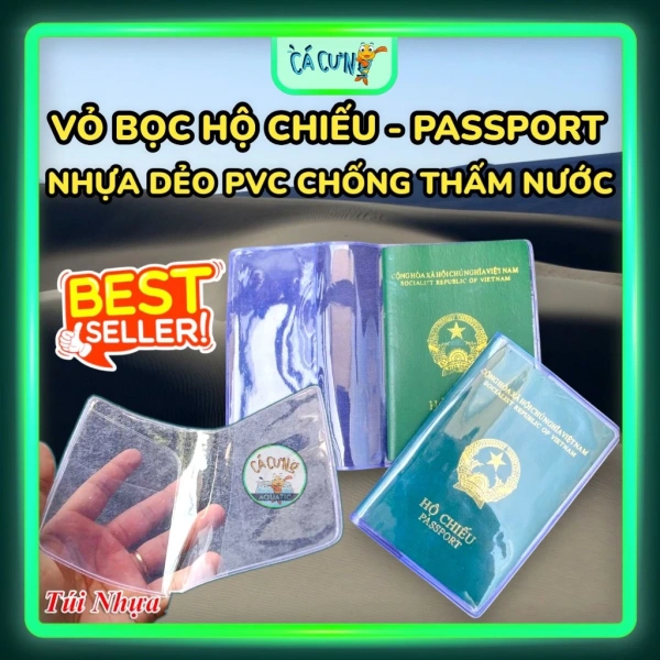 Bảo vệ hộ chiếu bằng vỏ bọc PVC trong suốt: Khi một chi tiết nhỏ lại ngăn chặn rủi ro trong mỗi chuyến đi