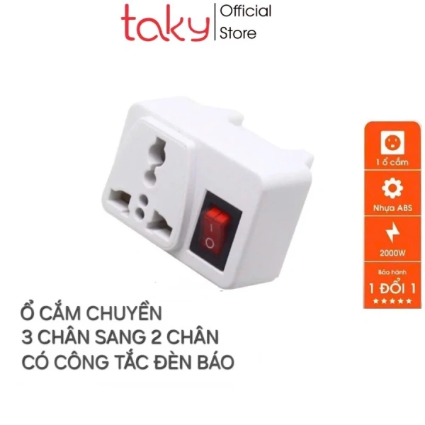 Bí mật ít ai biết: công tắc an toàn trong ổ cắm chuyển đổi 3 chân sang 2 chân có thể ngăn ngừa sự cố điện hàng ngày