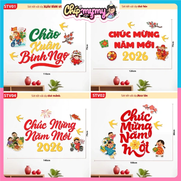 Bí quyết giữ màu vải dạ cho sét trang trí Tết suốt năm, điều mà ít người nghĩ đến