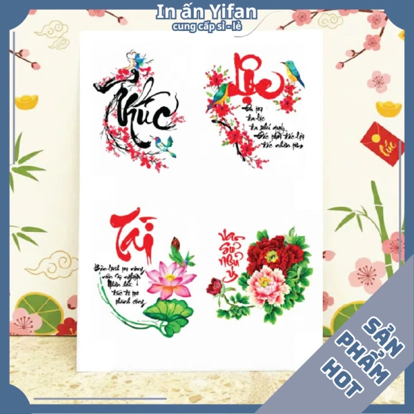 Bí quyết khiến mâm Ngũ quả Tết rực rỡ hơn không phải nhờ trái cây, mà là từng mảnh tem trái cây được dán tinh tế.