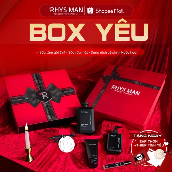 Bộ quà tặng chăm sóc toàn diện cho nam giới khiến buổi Valentine trở nên tiện lợi và ấm áp hơn