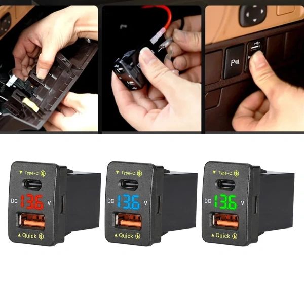 Bộ sạc nhanh USB‑C 36W cổng QC3.0 trong xe: Khi tốc độ sạc không đáp ứng kỳ vọng đa thiết bị