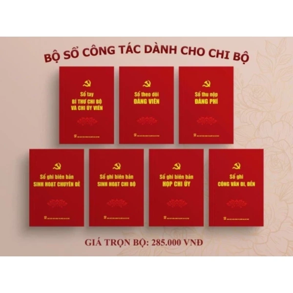 Bộ sổ công tác chi bộ thường bị lãng quên vì thiếu ngăn mục, khiến việc ghi chép biên bản trở nên rắc rối