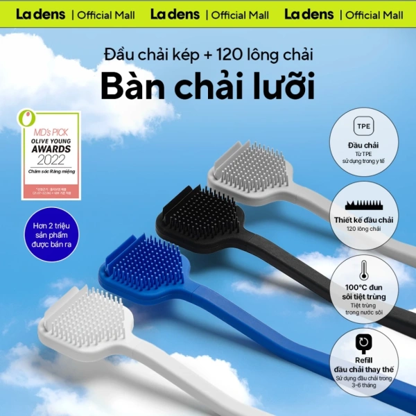 Buổi sáng bớt hôi miệng chỉ nhờ một chiếc bàn chải lưỡi cao cấp – cảm giác thay đổi không ngờ