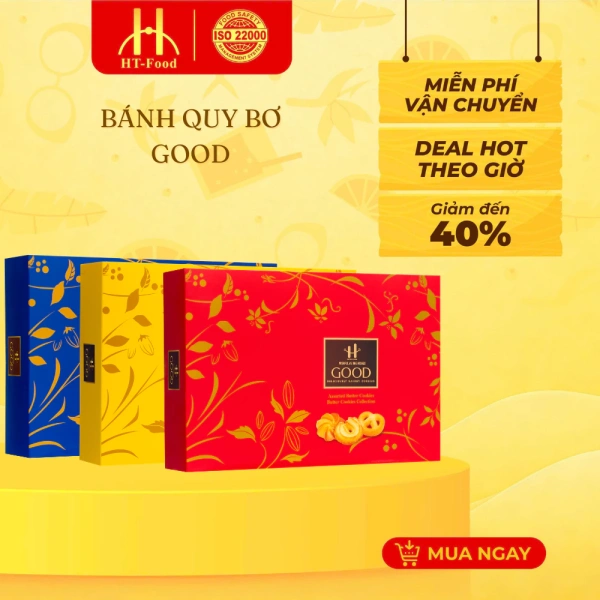 Cái giá âm thầm khi tặng bánh quy bơ trong hộp giấy sang trọng làm quà Tết
