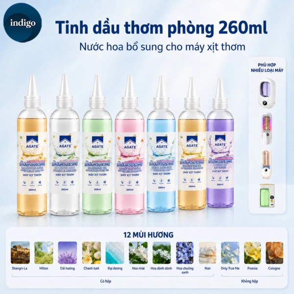 Cảm giác bất ngờ khi đầu vòi nhọn của bình tinh dầu 260ml lan tỏa hương thơm suốt ngày trong không gian sống