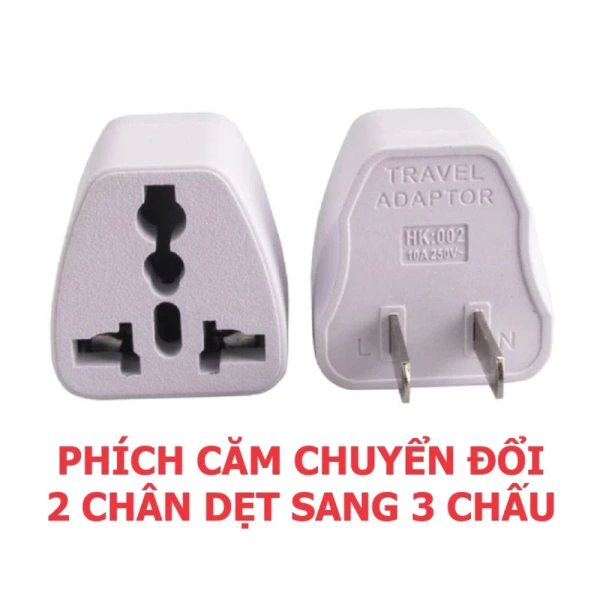 Chi tiết lắp đặt khi chuyển đổi đầu cắm 3 chân sang 2 chân thường bị bỏ qua gây cắm lỏng