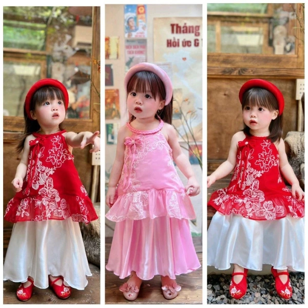 Chi tiết nhỏ của bộ áo yếm tơ và chân váy lụa Tết quyết định cảm giác thoải mái suốt ngày lễ