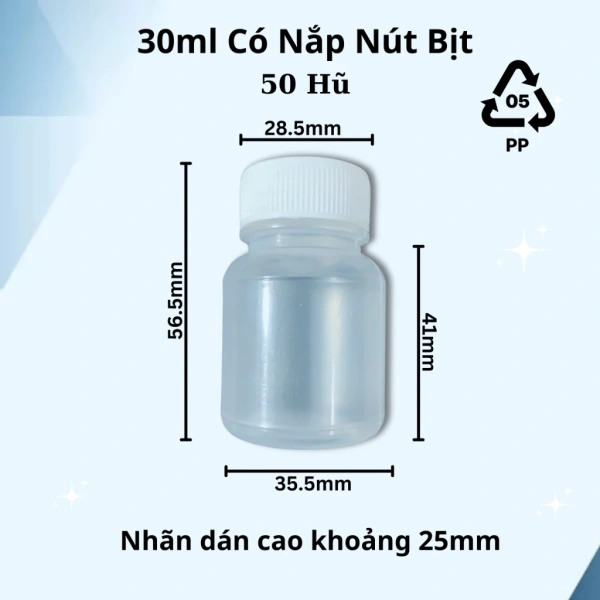 Chi tiết nhỏ ở nút chai nhựa 30ml thường gây rò rỉ khi áp lực tăng khiến cách bảo quản nước trở nên bất ngờ.