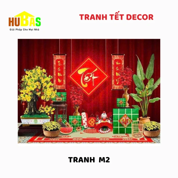 Chi tiết nhỏ trong lựa chọn tranh nền Tết thường bị bỏ qua, nhưng lại quyết định không khí năm mới tại nhà và văn phòng.