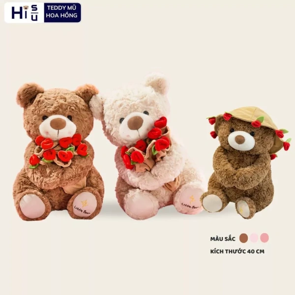 Chiếc gấu bông đội mũ hoa hồng chỉ còn là đồ trang trí sau những ngày đầu ngọt ngào