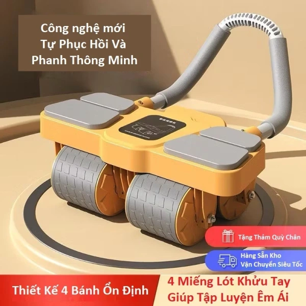 Chiếc lăn trợ lực tập bụng hứa hẹn “đánh nhanh”, nhưng một chi tiết nhỏ lại gây bất ngờ cho người mới bắt đầu.