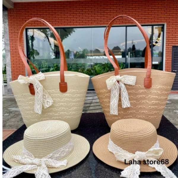 Chiếc mũ vành ngang size lớn đi biển: Khi túi da nhẹ nhàng làm cả ngày dạo phố thêm thoải mái