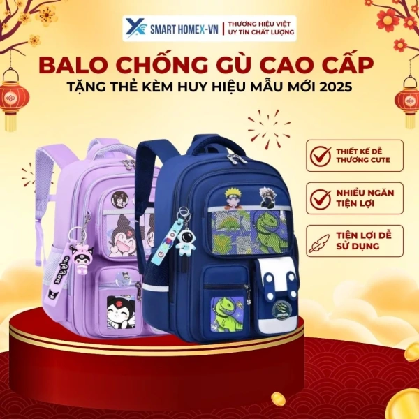 Chiều rộng dây đai trên balo chống gù cao cấp quyết định cảm giác thoải mái suốt ngày