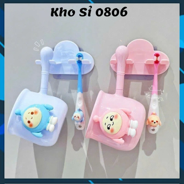Cốc đánh răng gắn bàn chải hoạt hình: niềm vui ban đầu nhanh tan sau một tháng