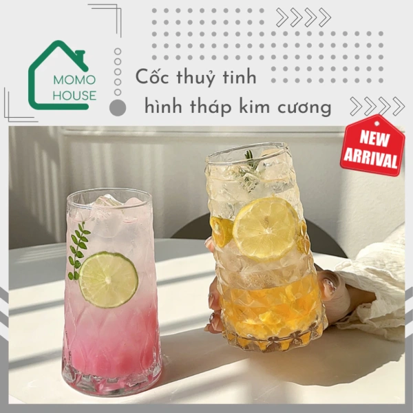 Cốc thủy tinh 520ml đa năng: Khi sự sang trọng gặp khó khăn trong việc sử dụng hàng ngày