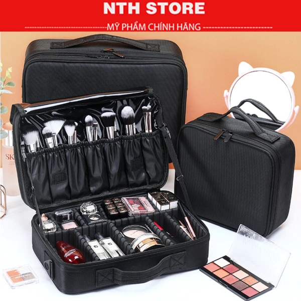 Cốp vải đa năng cho trang điểm và nail: Khi tiện lợi của 2 ngăn lại trở thành rào cản cho tốc độ làm việc.