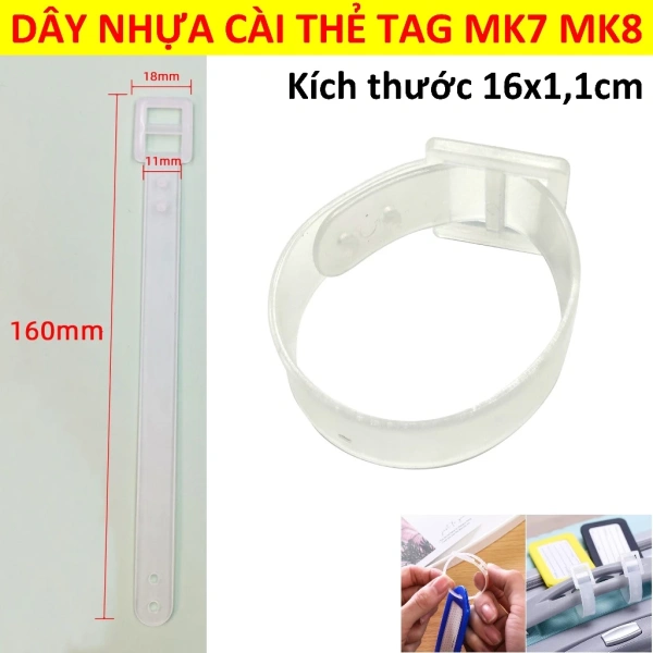 Dây nhựa cài thẻ vali bị rách dây: bài học về chất liệu và cách gắn an toàn