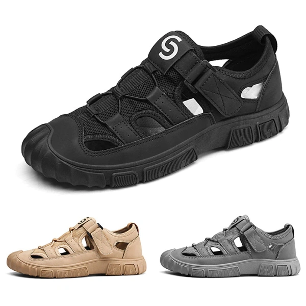 Đế dày và độ thoáng khí của dép sandal không luôn giữ chân khô ráo trên bãi biển nắng gắt