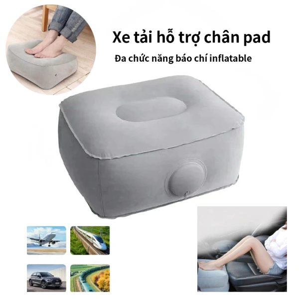 Đệm hỗ trợ chân di động mới chỉ chứng tỏ giá trị thực sự khi cảm nhận được độ êm ái sau từng chặng đường dài trên xe.
