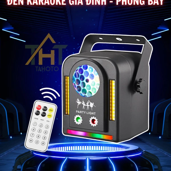 Đèn LED sân khấu nhịp nhạc: Khi ánh sáng đồng bộ âm thanh biến không gian karaoke thành trải nghiệm sống động
